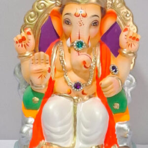 Lalbaug Cha Raja Ganesh - White (A1-1)
