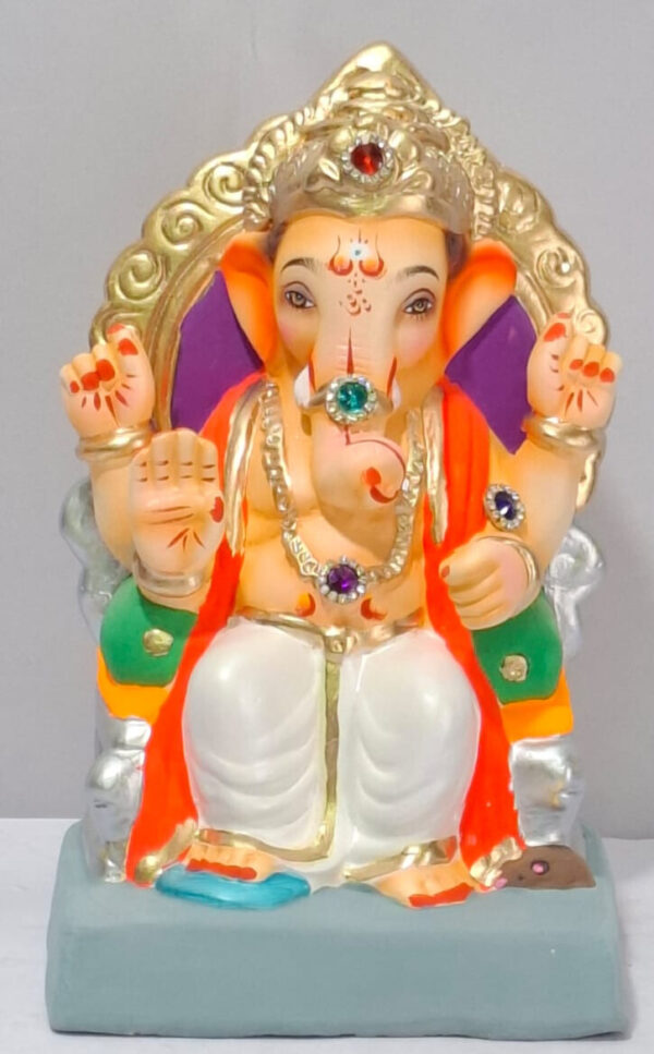 Lalbaug Cha Raja Ganesh - White (A1-1)