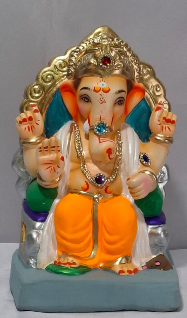 Lalbaug Cha Raja Ganesh - Orange (A1-5)
