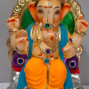 Lalbaug Cha Raja Ganesh - Orange (A1-7)