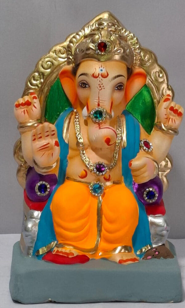 Lalbaug Cha Raja Ganesh - Orange (A1-7)