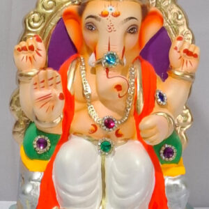 Lalbaug Cha Raja Ganesh - White(A1-8)