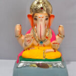 Padmasan Ganesh - Yellow (A2-11)