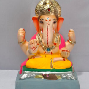 Padmasan Ganesh - Yellow (A2-11)