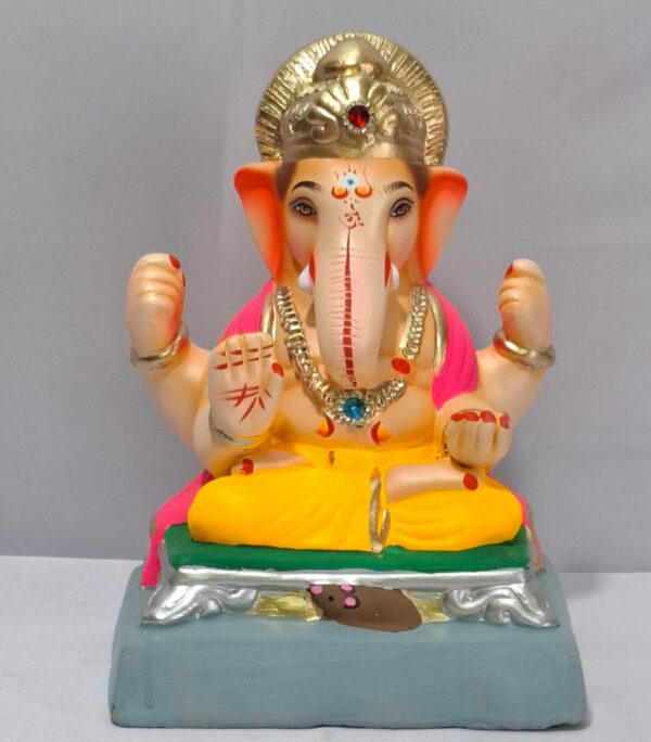 Padmasan Ganesh - Yellow (A2-11)