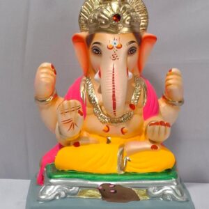 Padmasan Ganesh - Yellow (A2-12)