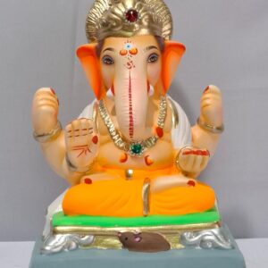 Padmasan Ganesh- Golden Yellow(A2-13)