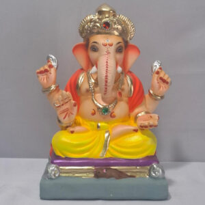 Padmasan Ganesh - Yellow (A2-3)