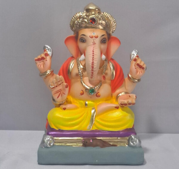 Padmasan Ganesh - Yellow (A2-3)