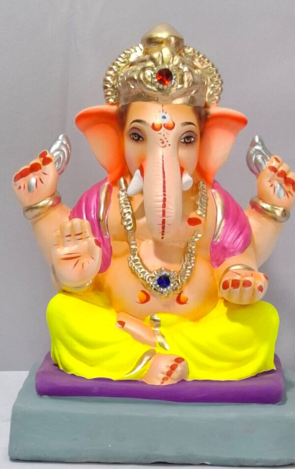 Mysorie Ganesh - Yellow (A2-45)