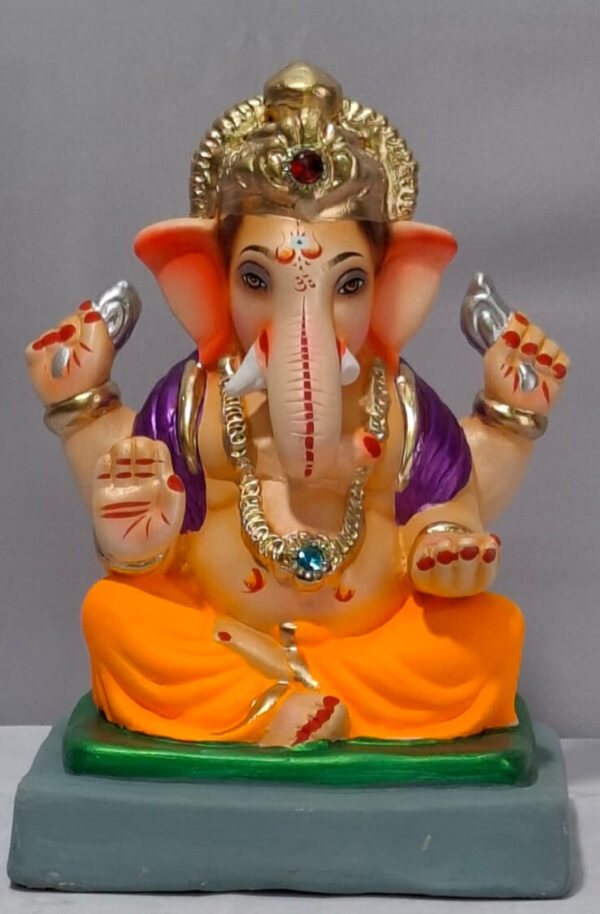 Mysorie Ganesh - Orange (A2-48)