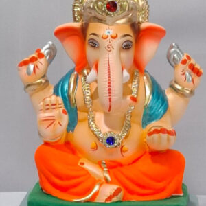 Mysorie Ganesh - Deep Orange (A2-50)