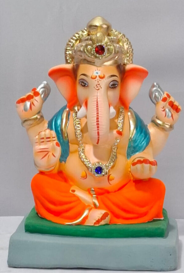 Mysorie Ganesh - Deep Orange (A2-50)