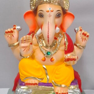 Ganesha on Welling Furniture - Yellow (A2-57)