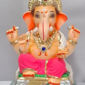 Ganesha on Welling Furniture - Pink (A2-58)