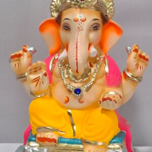 Ganesha on Welling Furniture - Yellow (A2-59)
