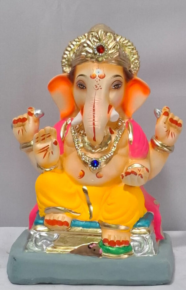 Ganesha on Welling Furniture - Yellow (A2-59)