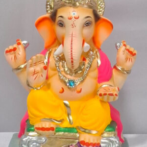 Ganesha on Welling Furniture - Yellow (A2-61)