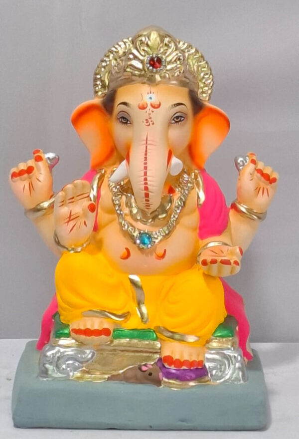 Ganesha on Welling Furniture - Yellow (A2-61)