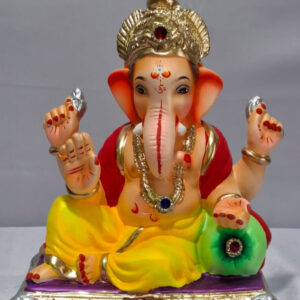 Peshve pose single load Ganesh-Yellow(A3-21)