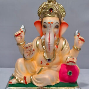 Peshve pose single load Ganesh-Cream(A3-23)