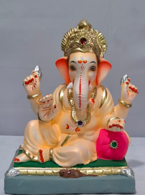 Peshve pose single load Ganesh-Cream(A3-23)