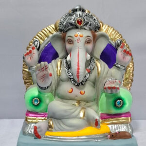 Shivrekar Ganesh with Double Load Prabhaval - Grey Tone (A3-6)