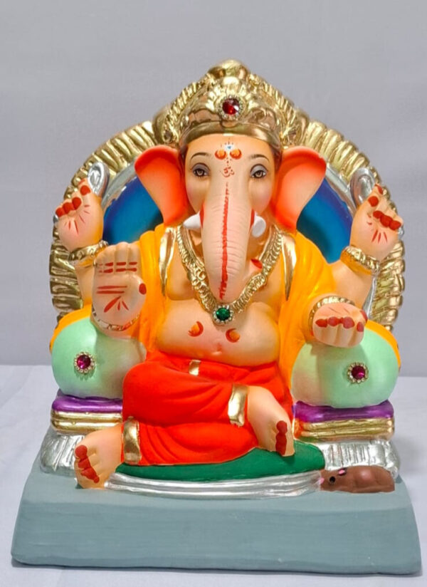 Shivrekar Ganesh with Double Load Prabhaval - Red (A3-9)