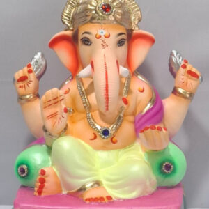 Ganesh with Double Load - Lemon Yellow (B1-1)