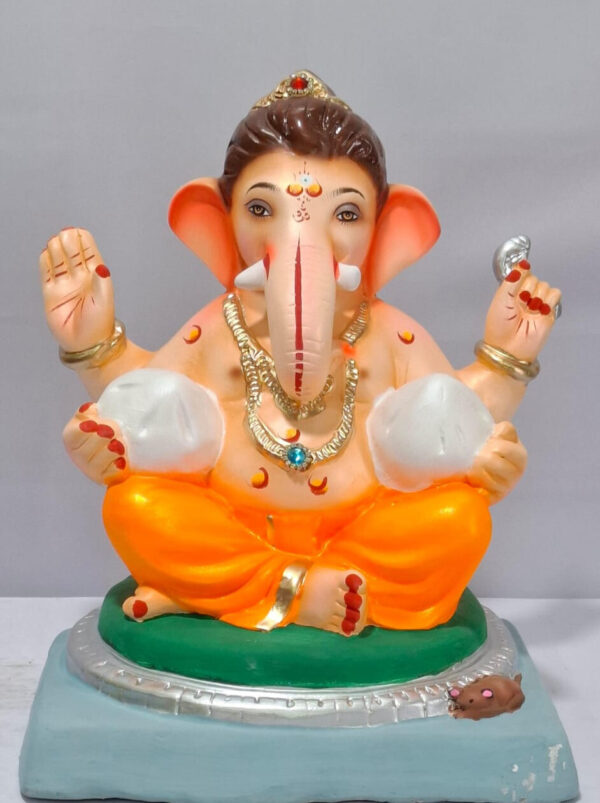 Balmurty with Modak-Golden Yellow(B1-109)
