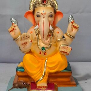 Akdanta Furniture Ganesh-Golden Yellow(B1-129)