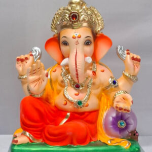 Peshve Pose Ganesh-Red(B1-13)