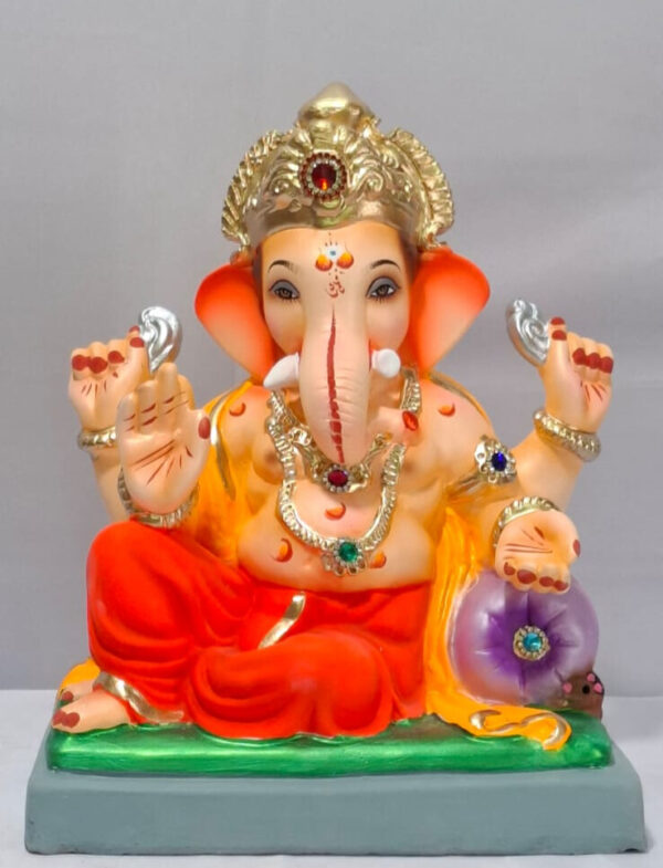 Peshve Pose Ganesh-Red(B1-13)