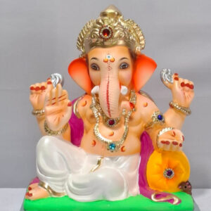 Peshve Pose Ganesh-White(B1-16)