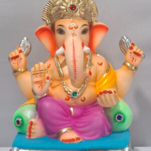 Ganesh with Double Load - Lemon Yellow (B1-2)