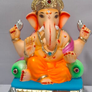 Ganesh with Double Load - Orange (B1-7)