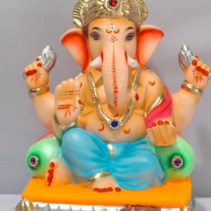 Ganesh with Double Load - Light Blue (B1-8)