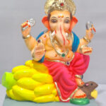Ganesha on Banana-Pink(B2-21)
