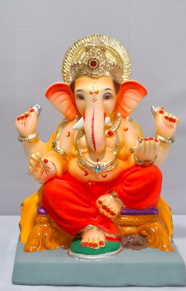 Varadhasta Furniture Ganesh-Red(C1-2)
