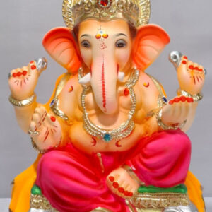 Varadhasta Furniture Ganesh-Dark Pink(C1-3)