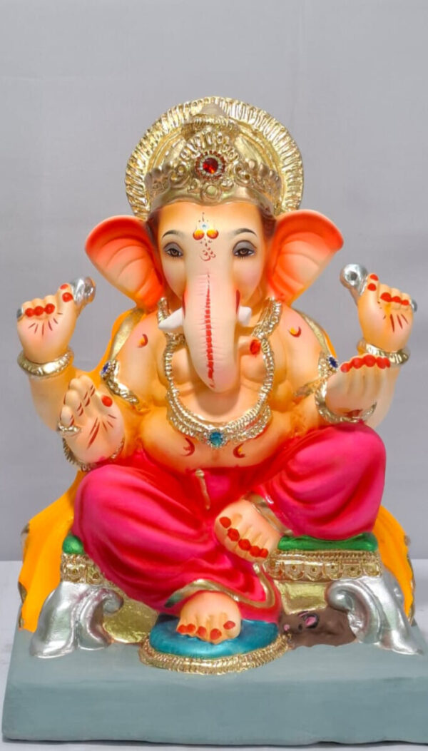 Varadhasta Furniture Ganesh-Dark Pink(C1-3)
