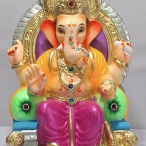 Lalbaug Cha Raja-Metallic Pink(D1-21)