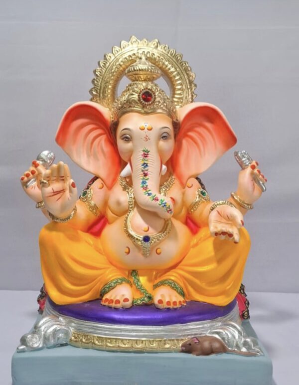 Golgadi Titwala Ganesh-Golden Yellow(D3-6)