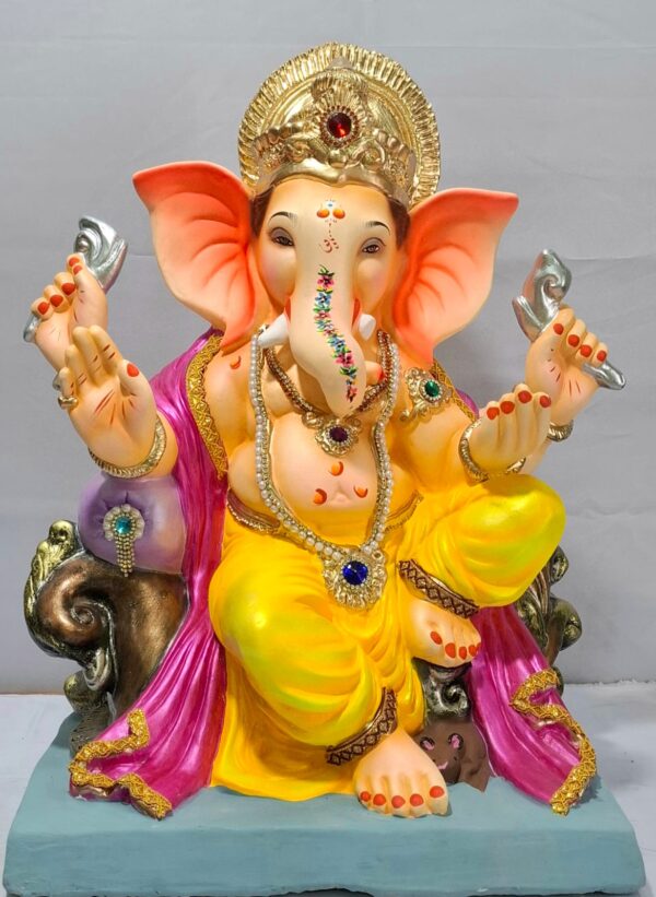 Mayur Furniture Ganesh- Yellow(E1-8)