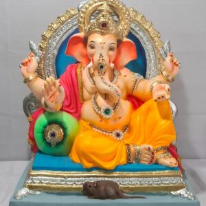 Peshvepose Ganesh-Yellow(E3-7)