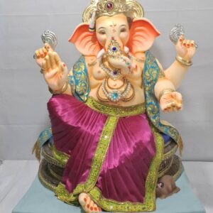 Shupkarna Alfa Ganesh((Dhoti,Shela)-Majenta Pink(Art-12)