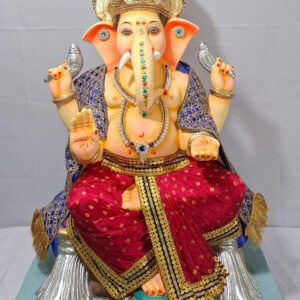 Philips Ganesh((Dhoti,Shela,Feta)-Maroon(Art-14)
