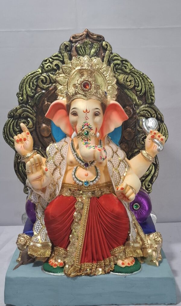 Lalbaug Cha Raja(Dhoti,Shela,Feta)-Maroon(Art-16)