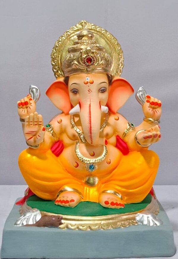 Golgadi Titwala Ganesh-Golden Yellow(C1-31)