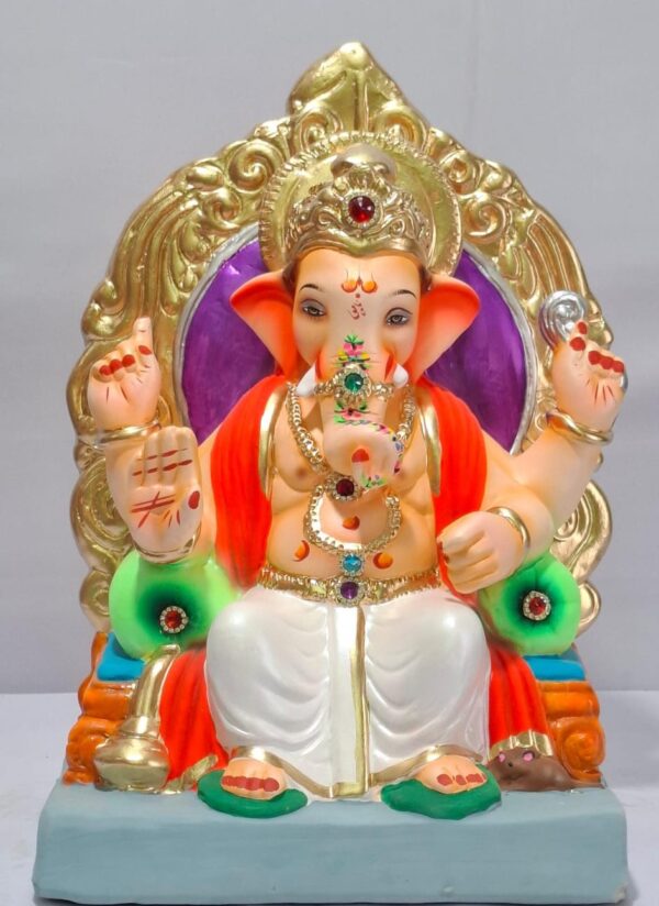 Lalbaug Cha Raja-White(C1-34)